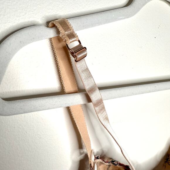 Sofia Intimates by Sofia Vergara Floral Embroidered Balconette Bra Size 34B New - Picture 6 of 10